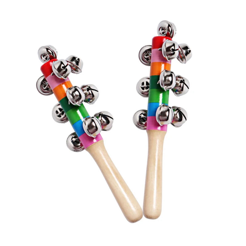 Holz-Musikinstrument-Spielzeug für Kinder Montessori-Lernspielzeug Baby-Rasseln Kinder-Musikalisches lustiges Spielzeug Geschenk für Jungen Mädchen 