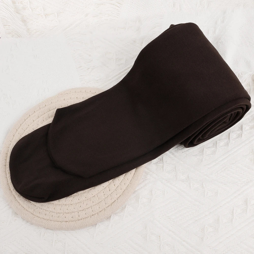 Women Elastic High Waist Stockings Winter Thicken Velvet Pantyhose Plush Leggings Shaping Winter Cold-proof Leg Socks Charm Sox