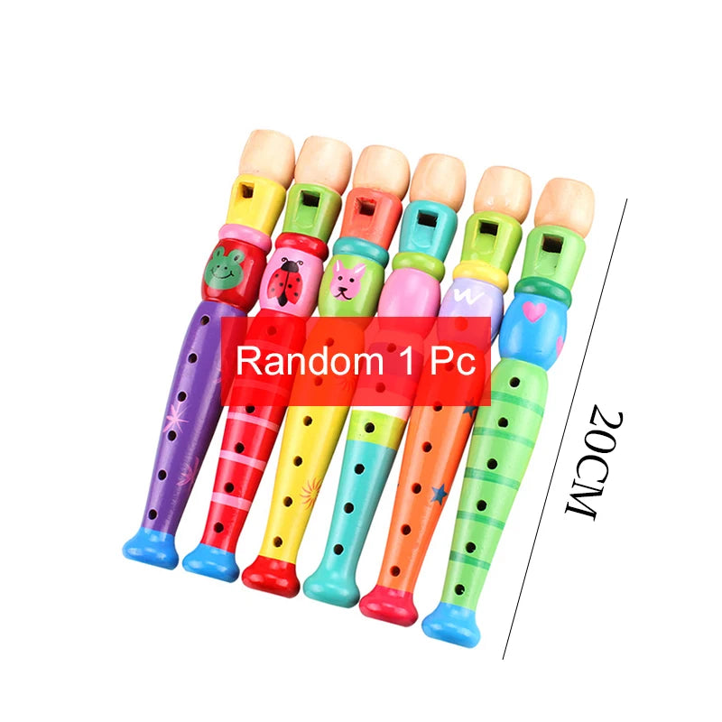 Holz-Musikinstrument-Spielzeug für Kinder Montessori-Lernspielzeug Baby-Rasseln Kinder-Musikalisches lustiges Spielzeug Geschenk für Jungen Mädchen 