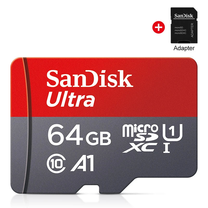SanDisk Ultra A1 Micro SD Karte 128GB Class 10 Flash TF Karte 128GB Speicherkarte 128gb Memoria Disk für Samsung Galaxy S21 S20 S10 S10e S20e S20+ S10+ S10+ S10+ S10+ S10+ 