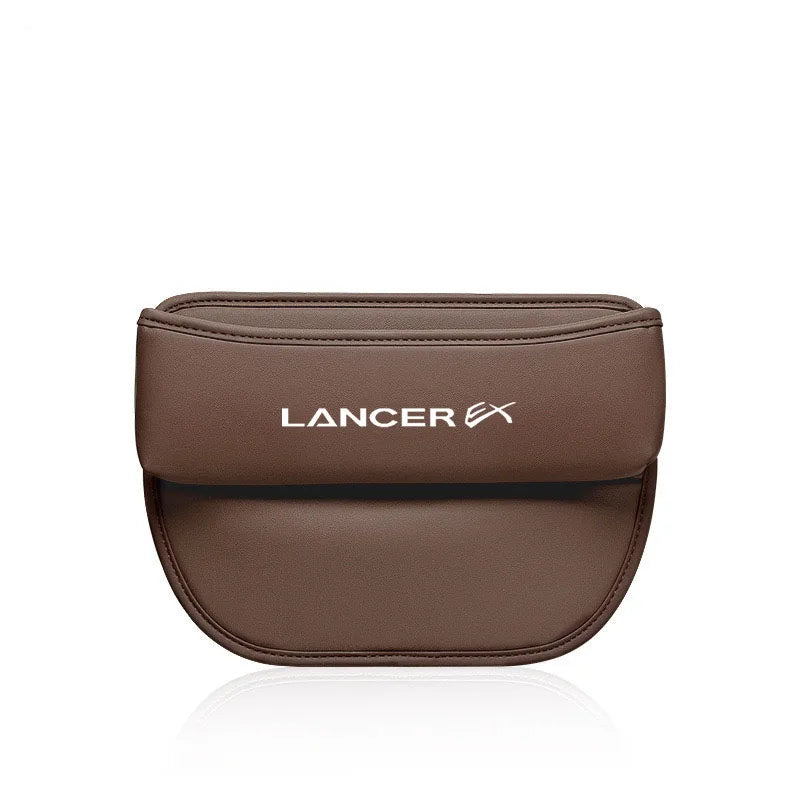 Car Seat Organizer Leather Crevice Storage Box for MITSUBISHI LANCER EX 9 10 Auto Accessories