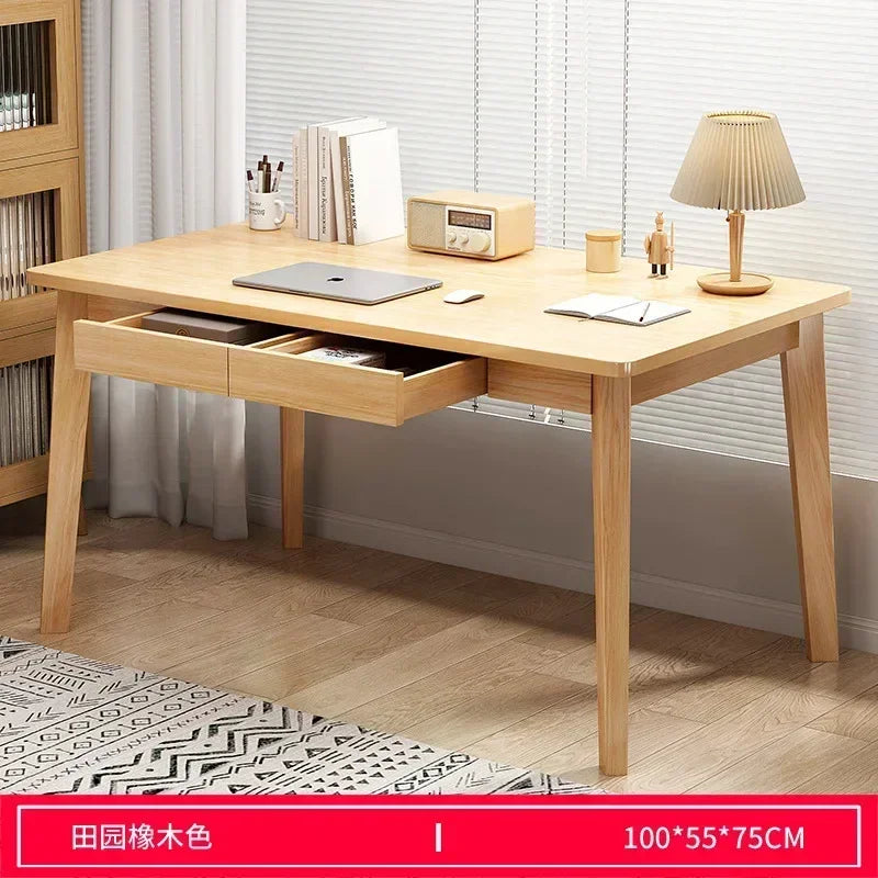 Wood Home Office Computer Desk Corner Desk with 3 Drawers and 2 Shelves,Large L-Shaped Study Writing Table Storage Cabinet