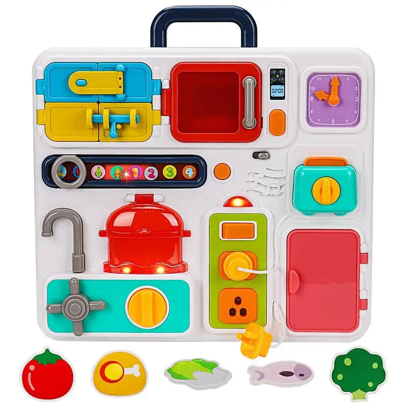Toddler Car Toys For Travel Toddler Kitchen Accessories Baby Tissue Toy With Music KidsDress Up & Pretend Play For Kids Family