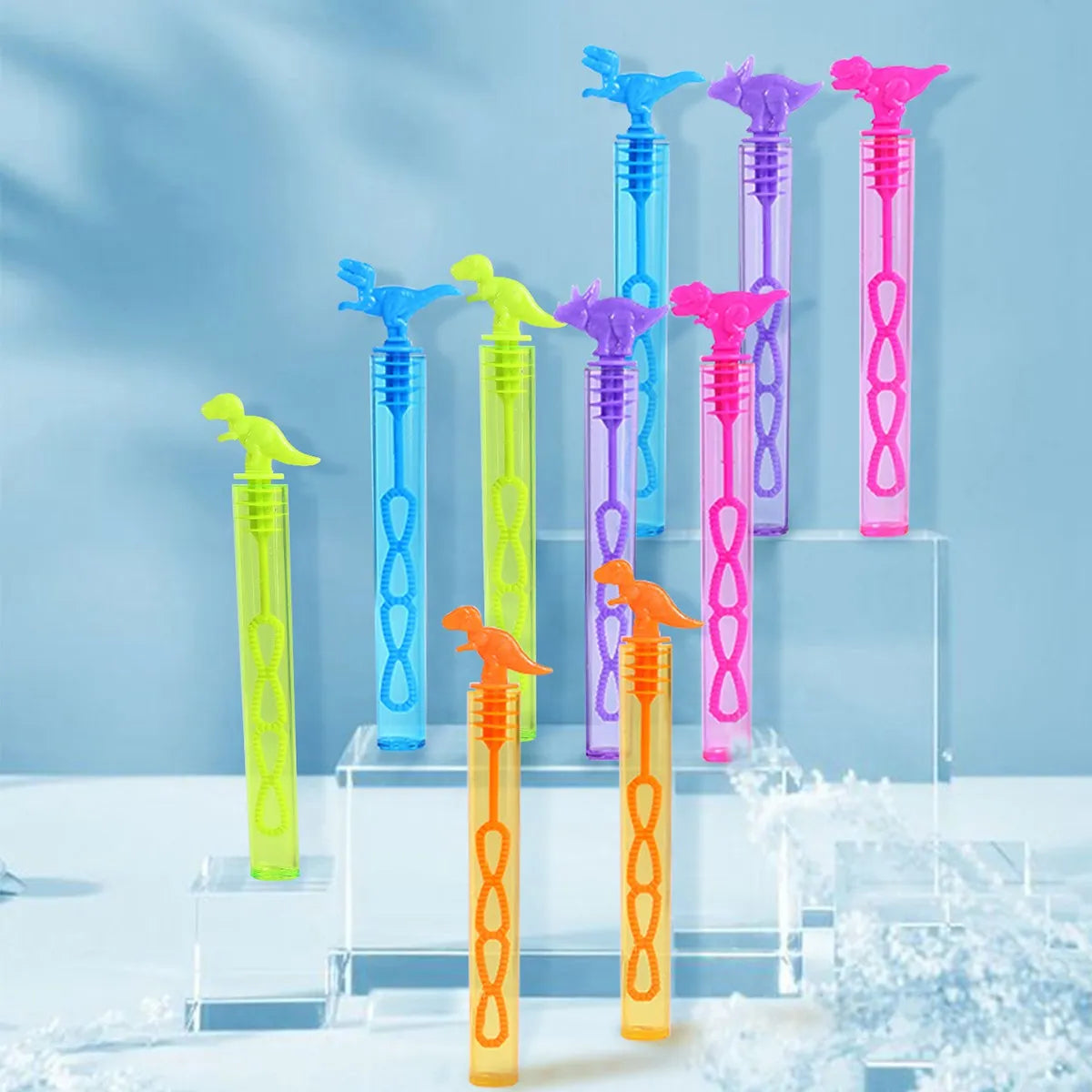 Dinosaur Bubble Tube Soap Bottle Dino Birthday Party Decoration Wedding Birthday Guests Gifts Baby Shower Suppies Kids Toys