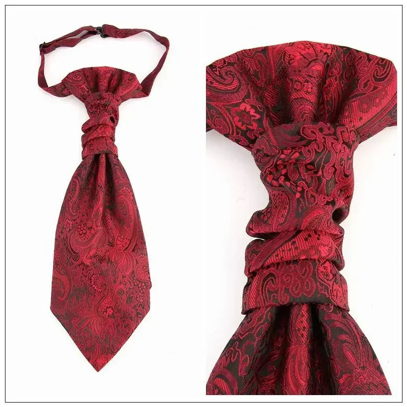 British Style Designers Fashion New Men's Suit Short Neck Tie Luxury Necktie Formal Dress Striped Shirt Gift Wedding Accessories mon