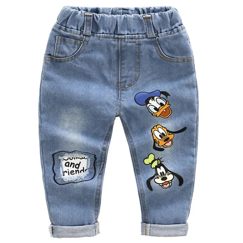 Neue Herbst Kinder Kleidung Set Kleinkind Jungen Kostüm Cartoon Mickey Maus Top Hosen für 2-6 Jahre Kinder Kleidung kind Sport Anzug 