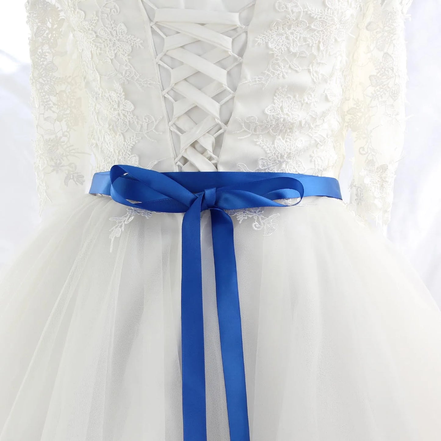 Crystal bridal belt with ribbons, handmade silver wedding belt, cookie patient belt for wedding evening dresses