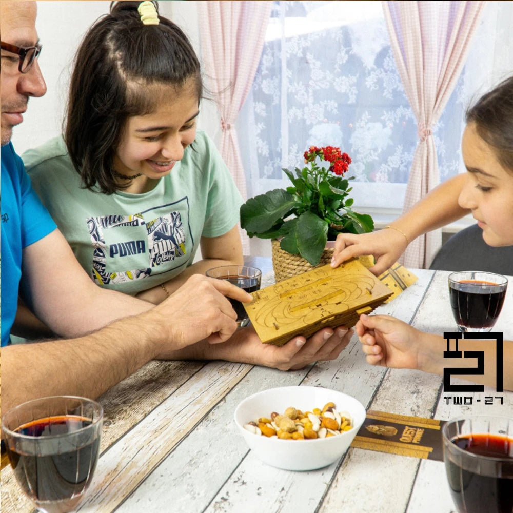 Puzzlebox Pyramid Art Puzzle Box for Adults Unique Wooden Extremely Complex Puzle 3 D Three Dimensional IQ Thinking Puzzel Games