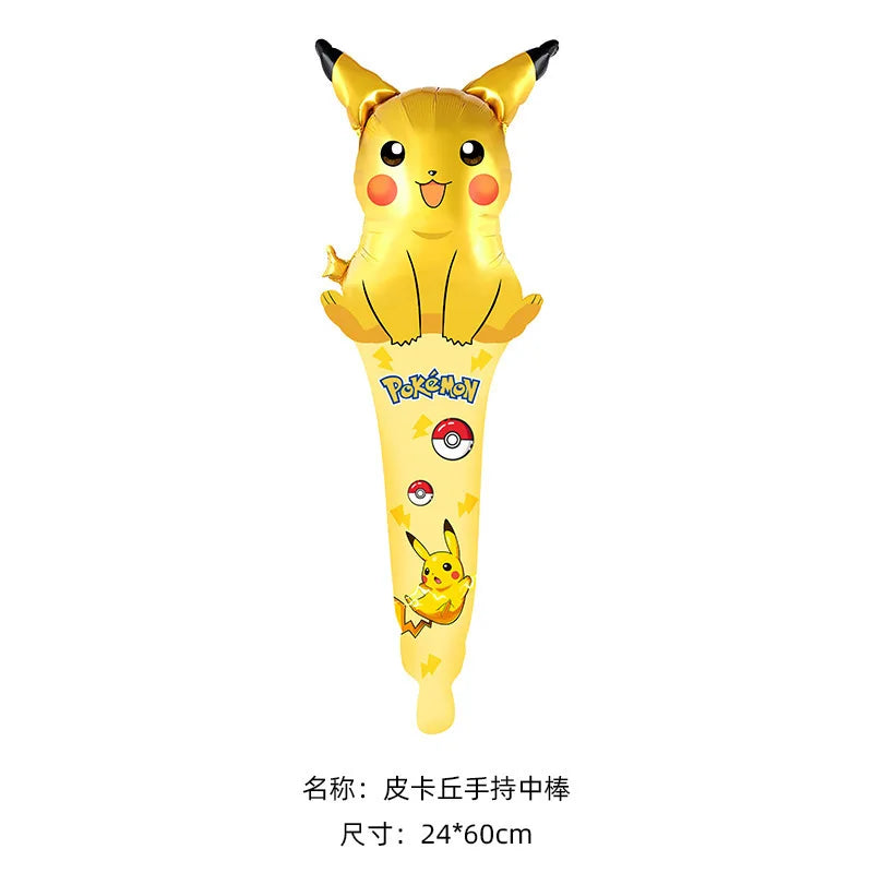 Foil Pokemon Balloon pikachu Party Supplies Pikachu Balloon Balloons For Kids Birthday Party Dcorations Baby Shower Gift Toys