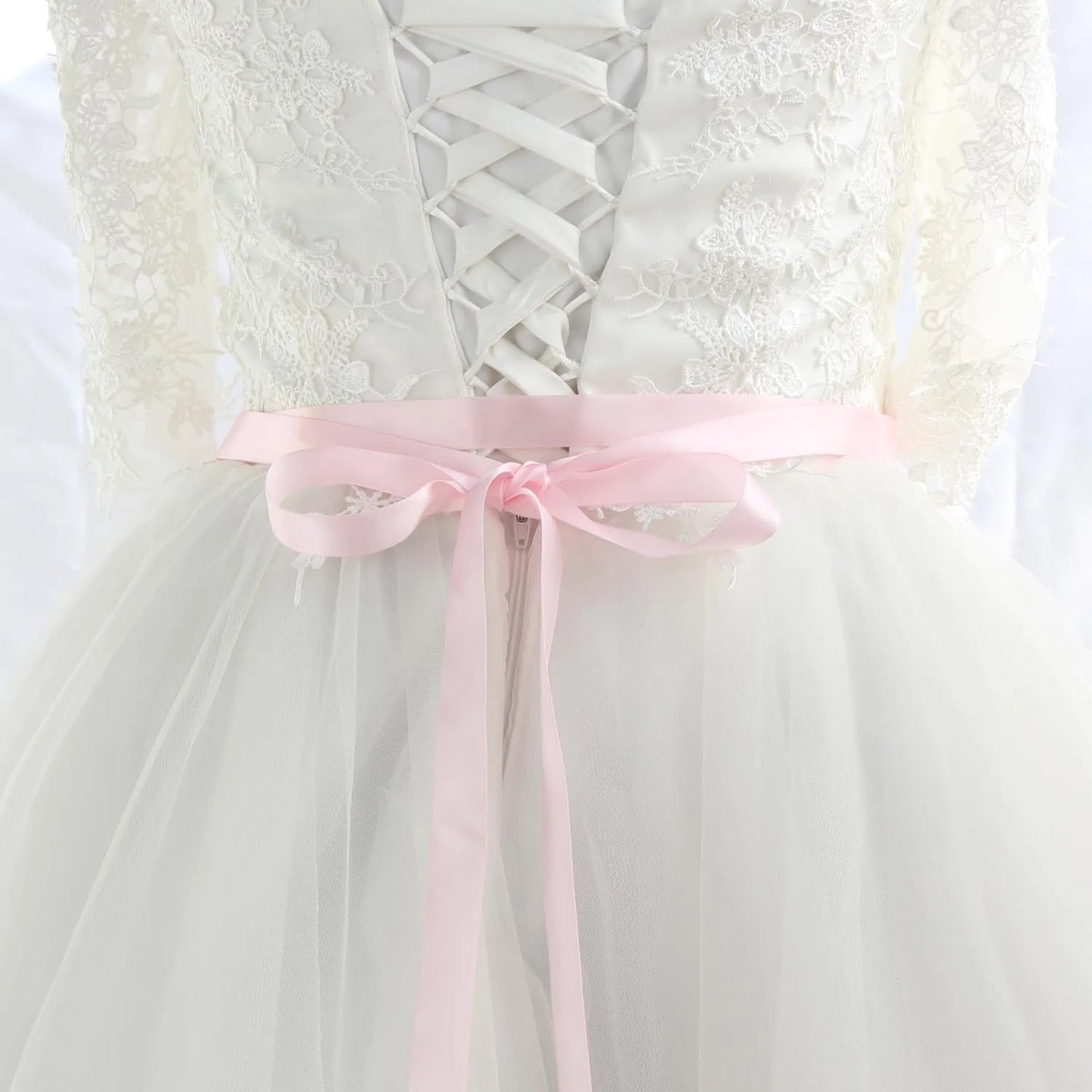 Crystal bridal belt with ribbons, handmade silver wedding belt, cookie patient belt for wedding evening dresses