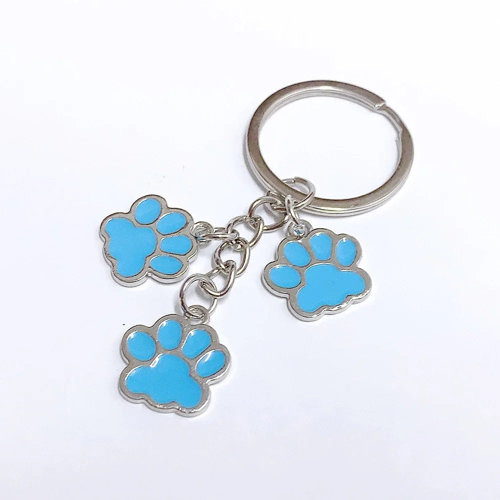 Fashion Alloy French Bulldog Pug Dog Keychain Cute Pet Dog Keyring Bag Handbag Charm Accessories For Women Animal Lovers Gifts