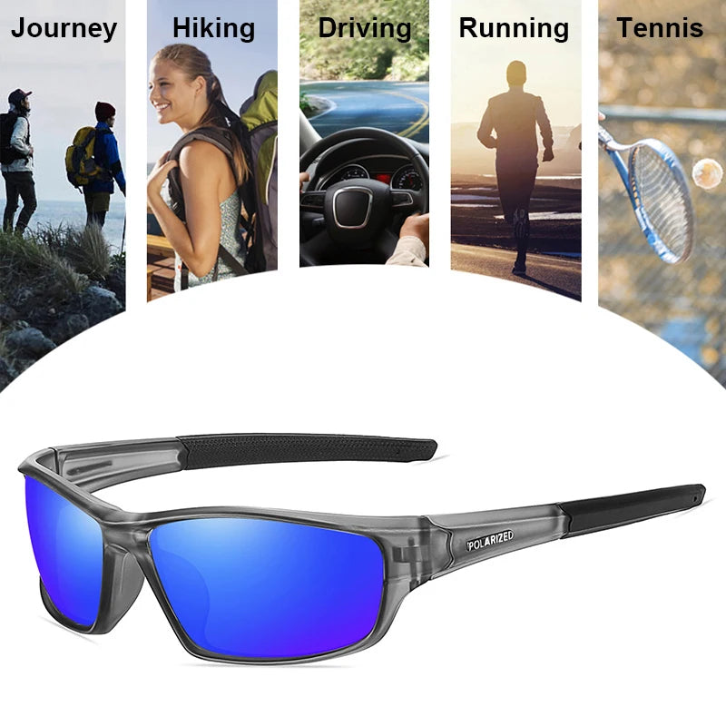 Polarized Sunglasses for Men Driving Cycling Outdoor Sports Shades Women Hiking Eyeglasses UV400 Fishing Running Eyewear