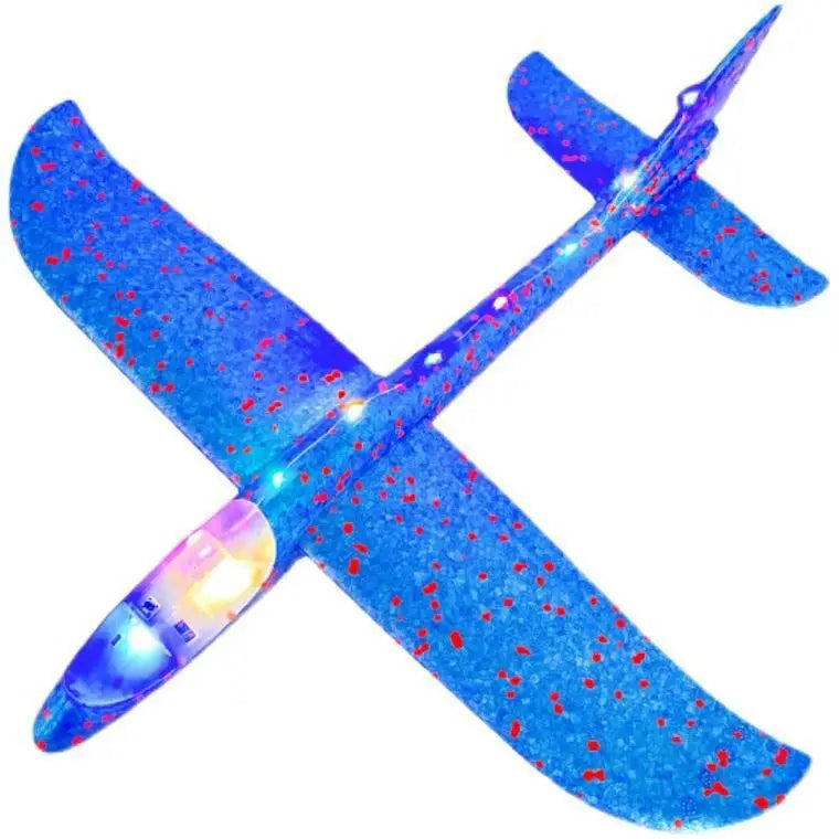 Reinweiß 49 cm großes Schaumflugzeug Segelflugzeug Modell Handwurf Flugzeug Outdoor Kinderspielzeug Flugzeug Kinder Geburtstag &amp; Party Kreativ 