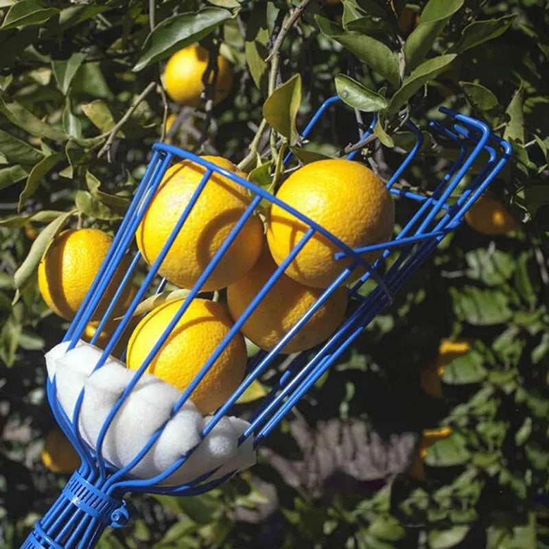 Garden Tools Deep Basket Fruit Picker Head Farm Garden Picking Device camp