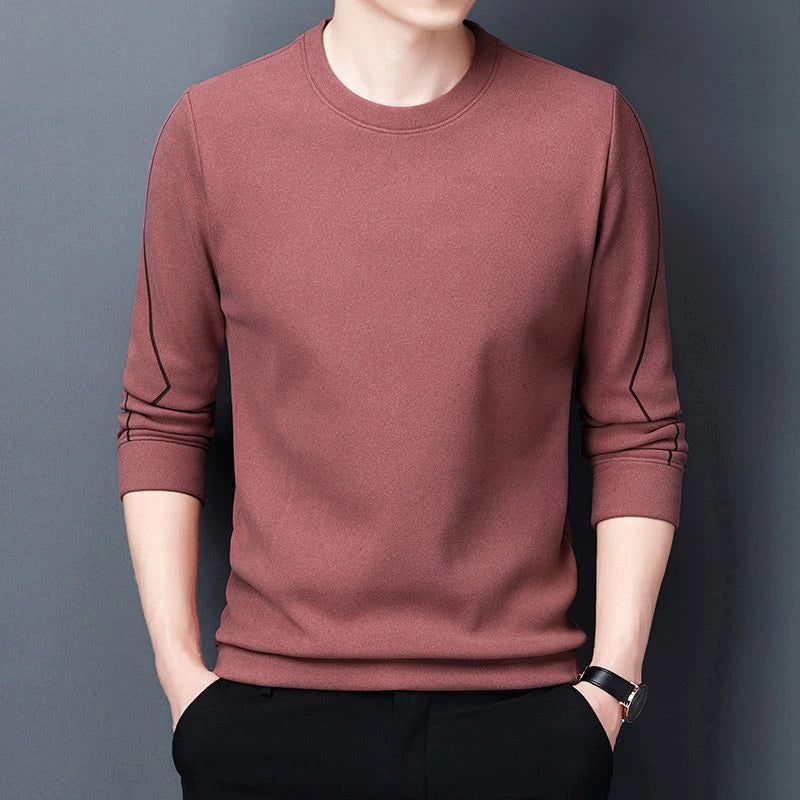 Male Pullover Round Neck Baggy Men's T-shirts 100℅ Cotton mon