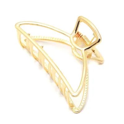 Fashion large Simple Wild Geometric Hair Claw For Women Girls Clamps Hair Crab Metal Women Hair Clip Claw Accessories Headwear