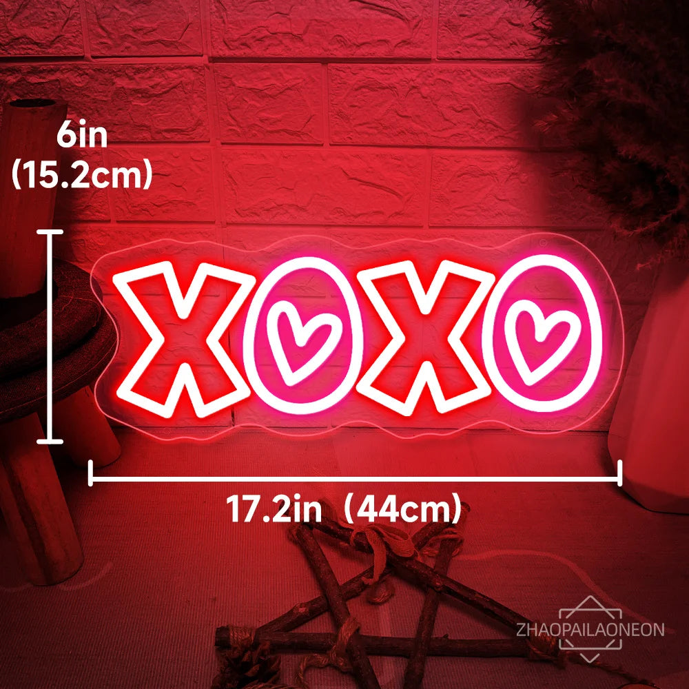 Valentine Neon Led Sign Wedding Party Decor Neon Sign LED Lights USB Bedroom Room Valentine Days Decoration Neon Lights
