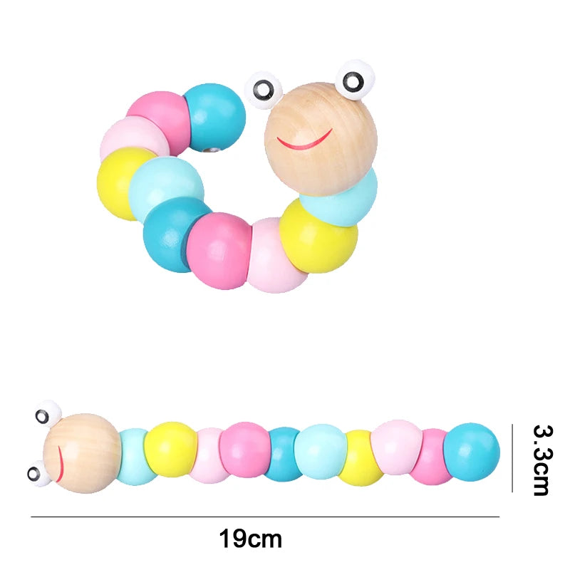 Montessori Babyspielzeug Kinder 3D Holzpuzzles Frühes Lernen Babyspiele Spielzeug Pädagogisches Holzspielzeug Für Kinder Geburtstagsgeschenke 