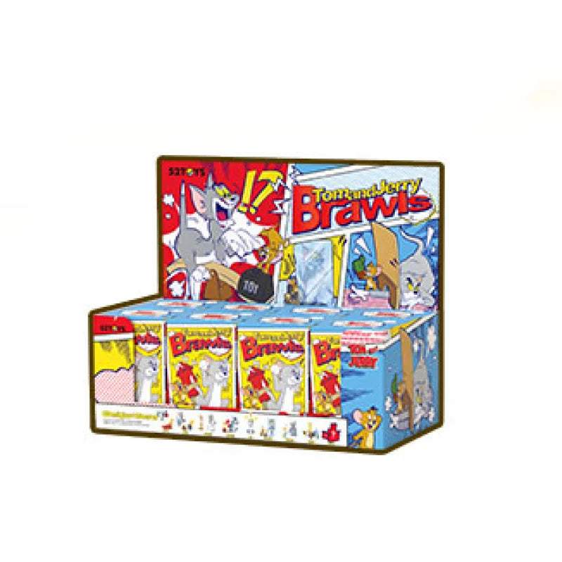 TOM and JERRY Cat and Mouse Battle Series Blind Box Toys Mystery Box Mistery Caixa Action Figure Surpresa Model Birthday Gift