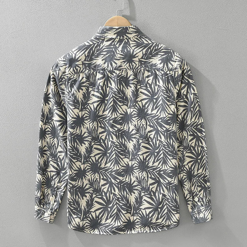 Luxury Original Men's Shirts and Blouses Cotton Linen Shirt Tiki Mens Clothing T-shirts mon