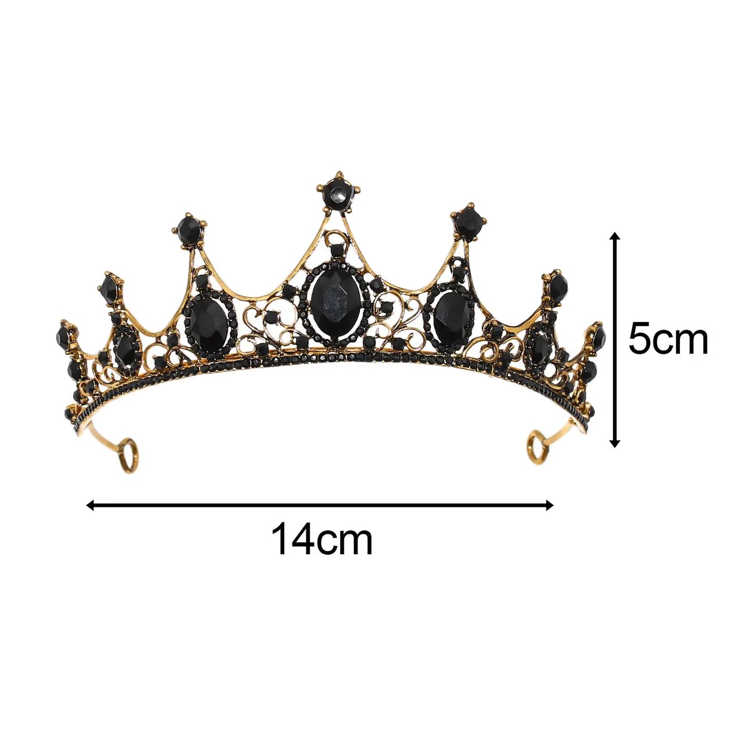 Rhinestone Crowns Tiaras Wedding Headband Hair Accessories Headdress Baroque