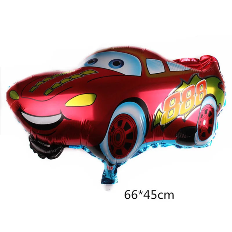 Disney McQueen Cars Helium Foil Balloons Cartoon Theme Racing Wedding Birthday Party Baby Shower Kids Toys Decoration Supplies