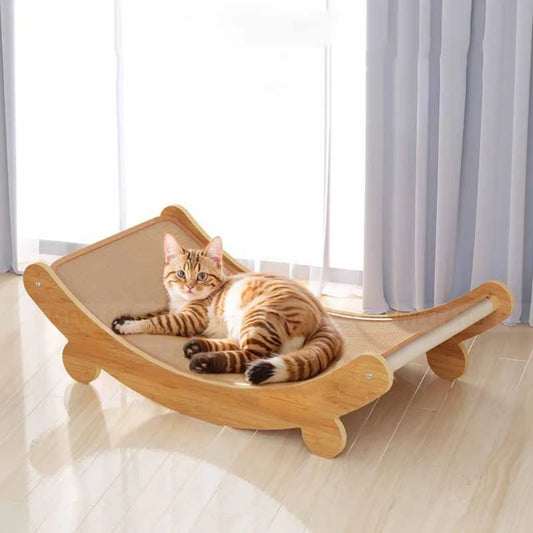 Katzenkratzbrett, abnehmbar, verschleißfest, multifunktional, Schlafbett für Katzen, Schleifspielzeug für Kätzchen 