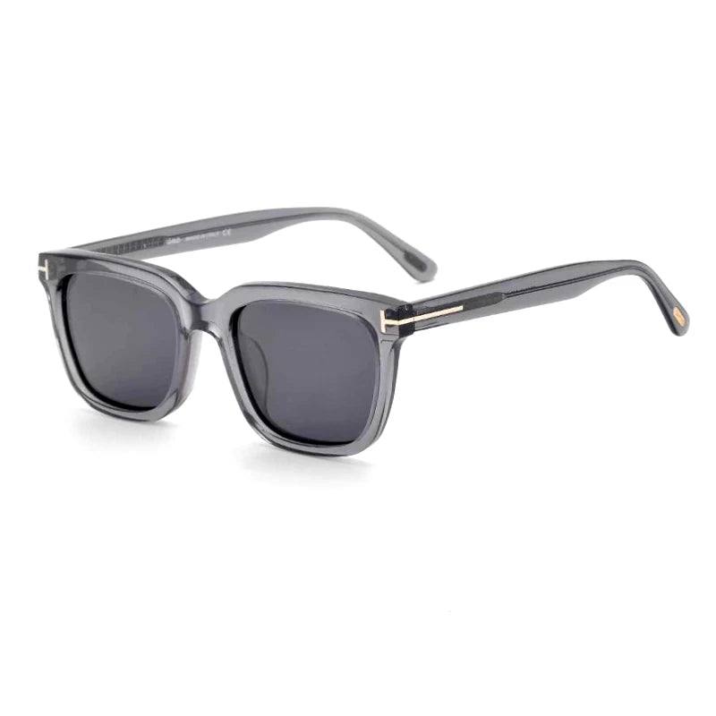 Tom Sunglasses Ft0646 Square Large Frame Acetate Sunglasses Anti-Uv Sun Protection Fashion High-End Polarized Men's and Women's Glasses