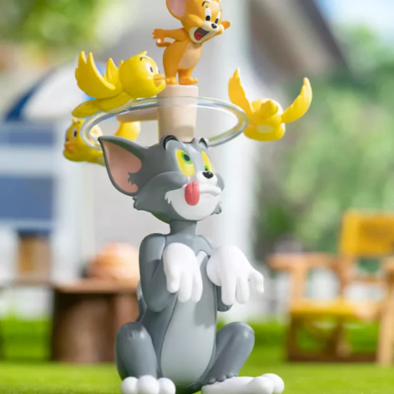 TOM and JERRY Cat and Mouse Battle Series Blind Box Toys Mystery Box Mistery Caixa Action Figure Surpresa Model Birthday Gift