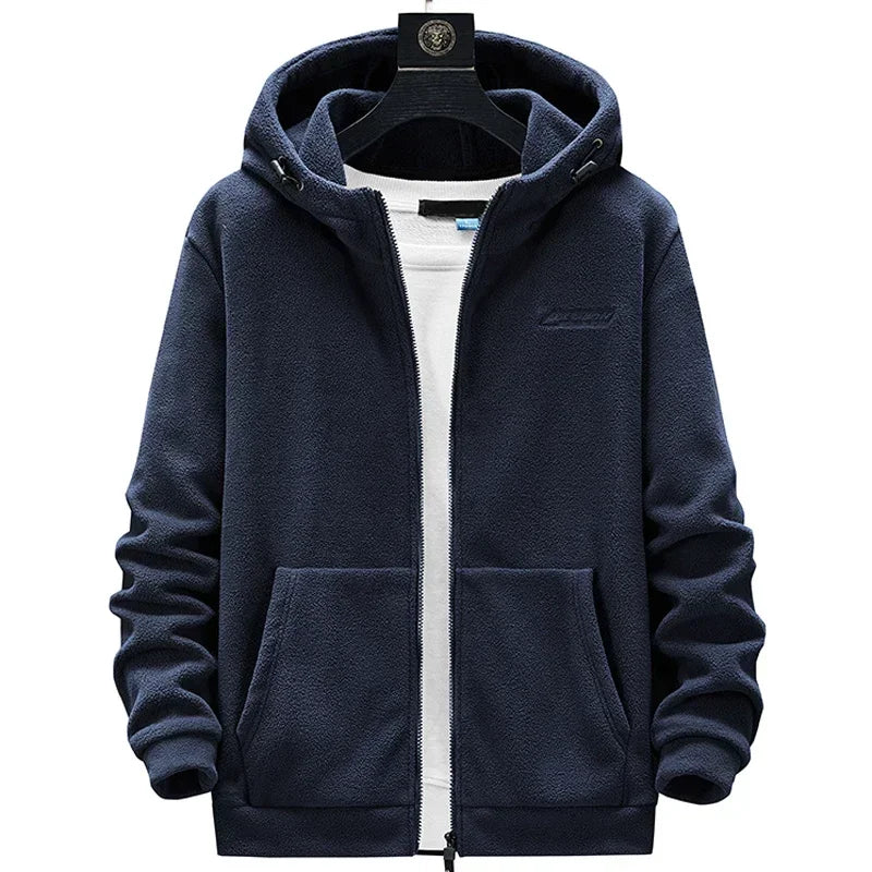 Plus Größe 7XL 8XL Streetwear Softshell Fleece Jacken Männer Mäntel Winter Lässige Sportswear Hip Hop Hoodies Sweatshirts Kleidung 