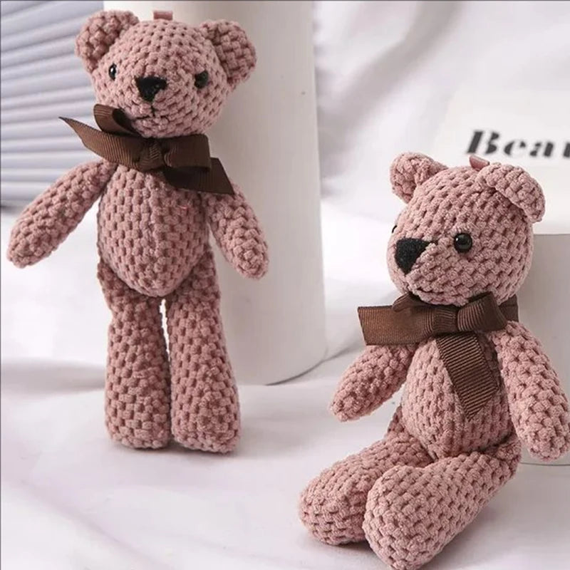 Neu Kinder Plüsch Tiere Spielzeug Nette Bär Gefüllte Taschen Schlüsselanhänger Puppen Geschenke Geburtstag Hochzeit Party Decor Kinder Baby Bär Zeug