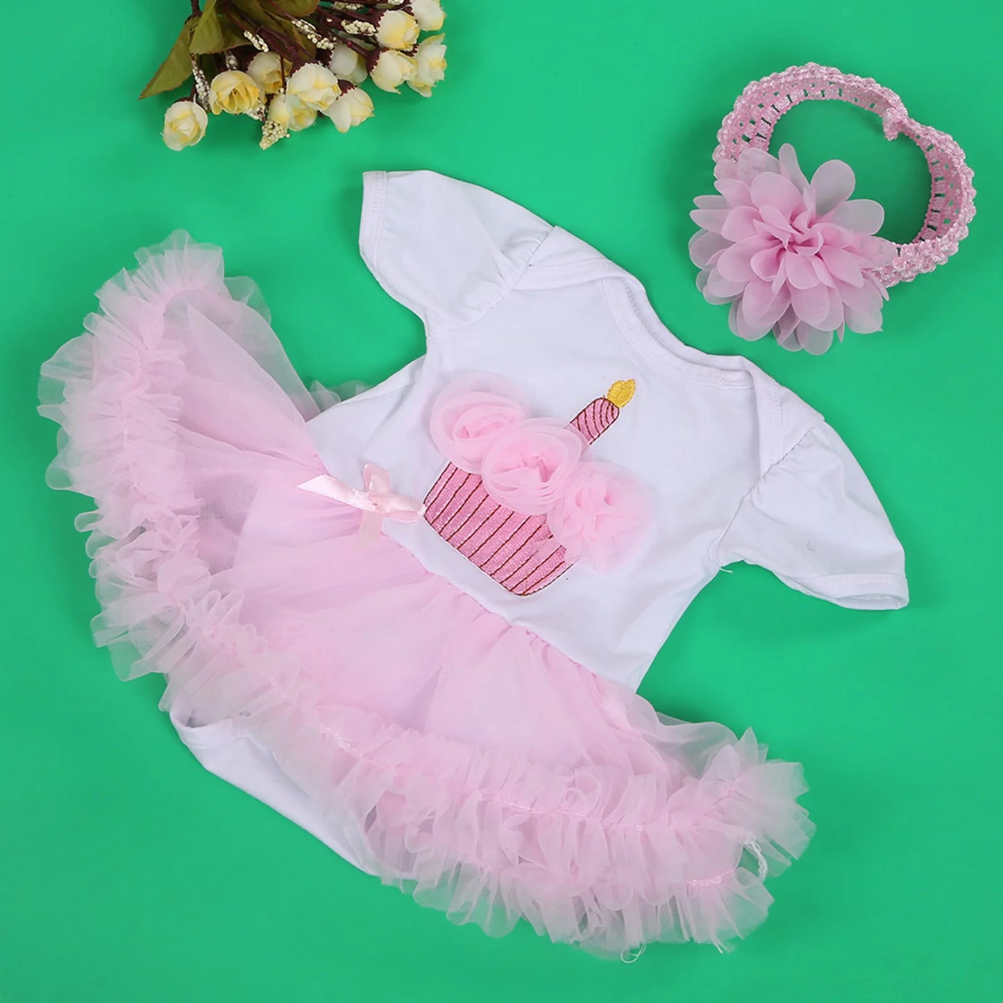 ZK20 Baby Kids Simulation Doll Lovely Dress Clothes Accessories for 20‑22inch Dolls