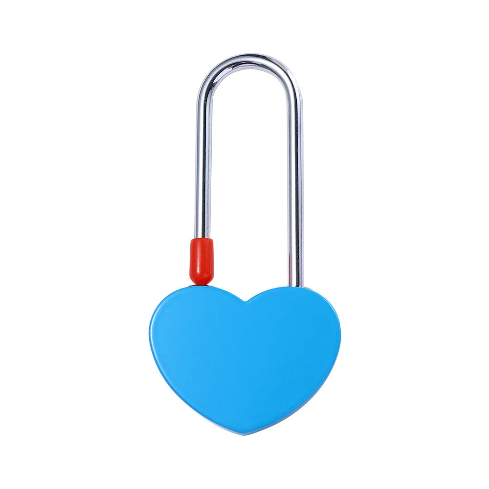For Lovers Wedding Travel Supplies Couples Anniversary Without Key Heart Shape Keepsake Wedding Gifts Love Padlock Wish Lock