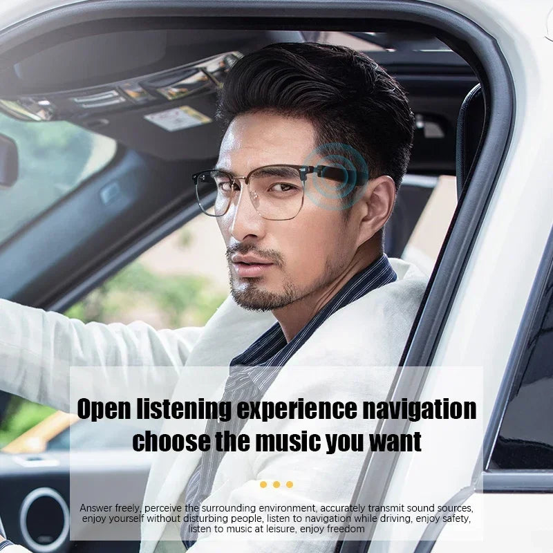 2024 Smart Music Sunglasses Headphones Wireless Bluetooth Headphones HIFI Audio Headphones Driving Glasses Handsfree Calling