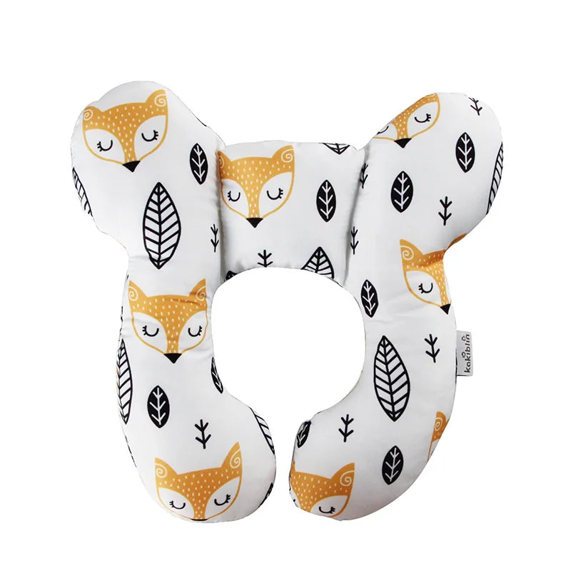 Cute Cartoon Baby Head Protection Cushion Protective Travel Car Seat Head Neck Pillow Anti Fall Baby Protect Safety Accessories