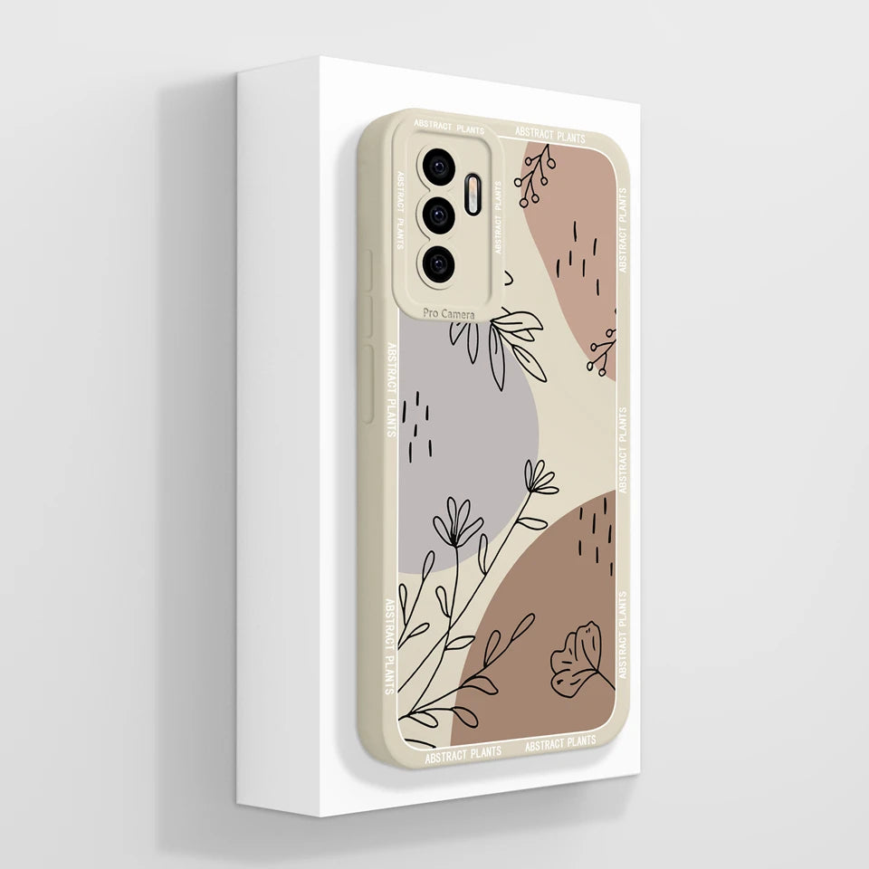 Case For Vivo S10E 5G V23E 4G 5G Y75 4G Beautiful Flower Cartoon Girl Liquid Anti-fall Phone Cover For VivoS10e V23e Y75 Funda