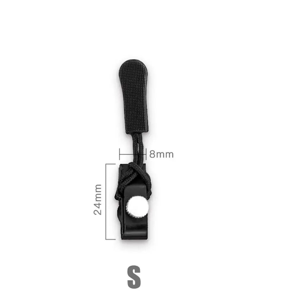 DIY Neues Reißverschluss-Reparaturset in 3 verschiedenen Größen. DIY Abnehmbarer Reißverschlusskopf, Ersatz für defekte Schnalle, Metall-Koffer-Reißverschlusskopf 