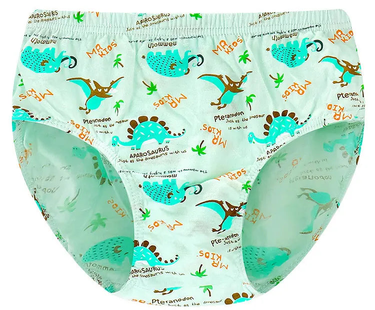 Children Panties Cartoon Kids Thong Underwear Cotton Briefs For Kids Breathable Printed Comfortable Boys Lingerie