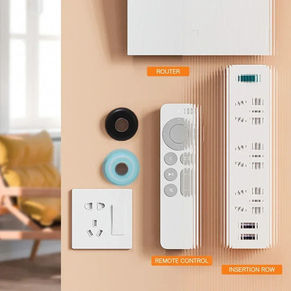 Universelle starke magnetische Haken Fernbedienung Anti-Lost Wandhalterung Magnet Aufbewahrungshaken Home Organizer Halter Kühlschrankaufkleber 