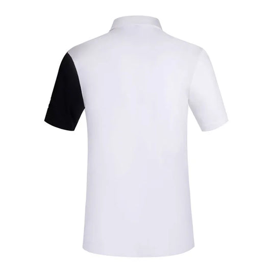 Monday Flow Summer Golf Wear Men's Short Sleeve Outdoor Sports Quick Drying Clothes Breathable Sweat Wicking T-Shirt Golf Shirts