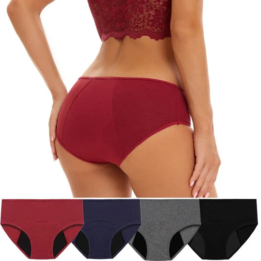 Panties for Women Physiological Panties Large Size Menstrual Physiological Underpants Cotton Ladies Menstrual Panties Leakproof