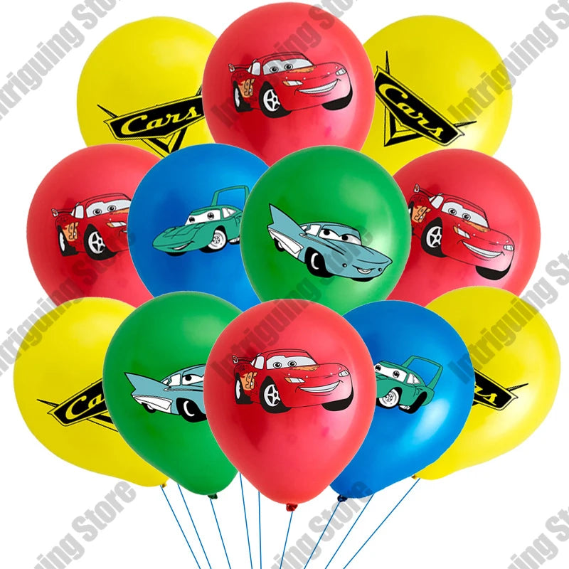 Disney Cars Lightning McQueen 32" Number Balloon Set   Baby Shower Supplies Birthday Party Decorations Kids Toy Gifts Air Globos