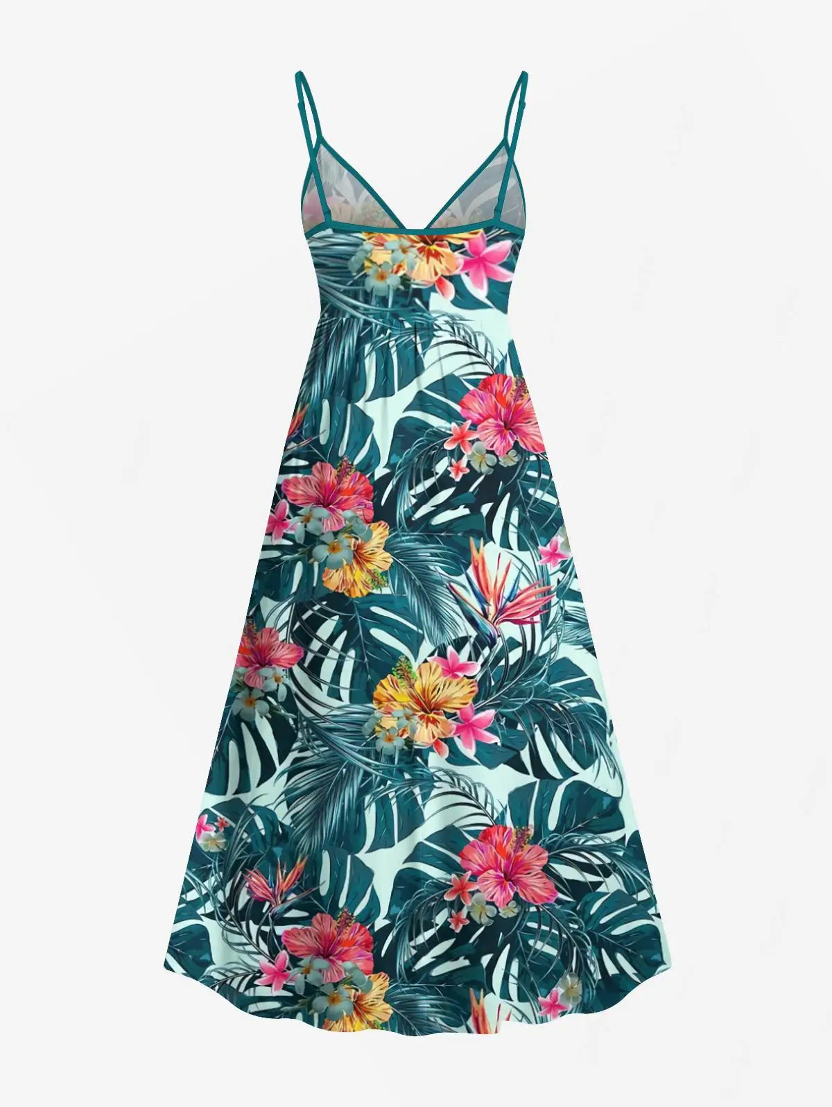Matching Set Couples Clothes Hawaiian Casual Vacation Outfits, V Neck Women Cami Dress 3D Graphic Print Buttons Shirt For Men