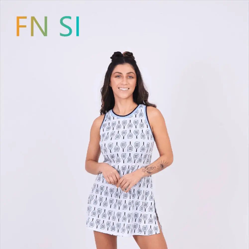 FN SI beach tennis dress Fashion Golf Dress Set with Shorts for Women Casual Badminton Tennis Dresses Outdoor Fitness Sportswear