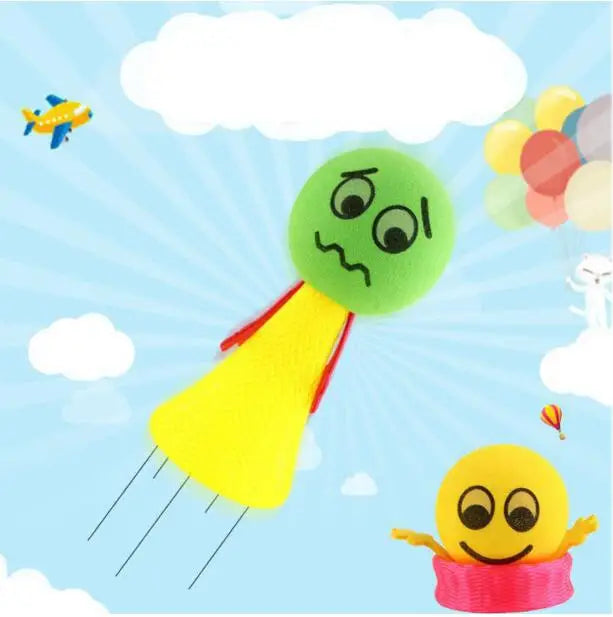 10 Stücke Kinder Plastikpuppe Lustiges Spielzeug Kinderspielzeug Zufällige Mehrfarbige Kinder Baby Kreatives Geschenk Jump Bounce Elf Party Geburtstag Fly Man 