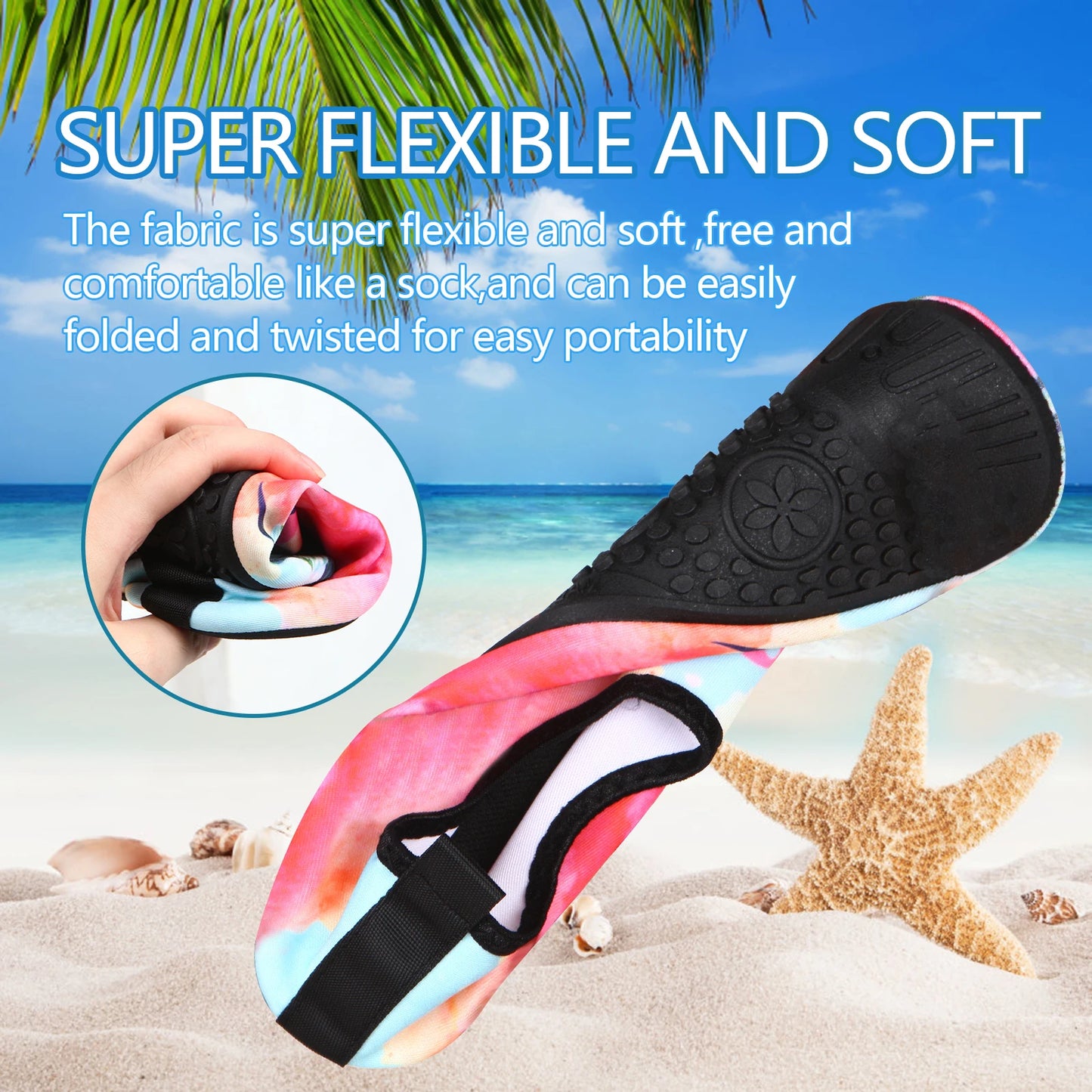 Diving Shoes Women Aqua Shoes Men Beach Swimming Water Sport Socks Barefoot Sneaker Fitness Quick Drying Water shoes