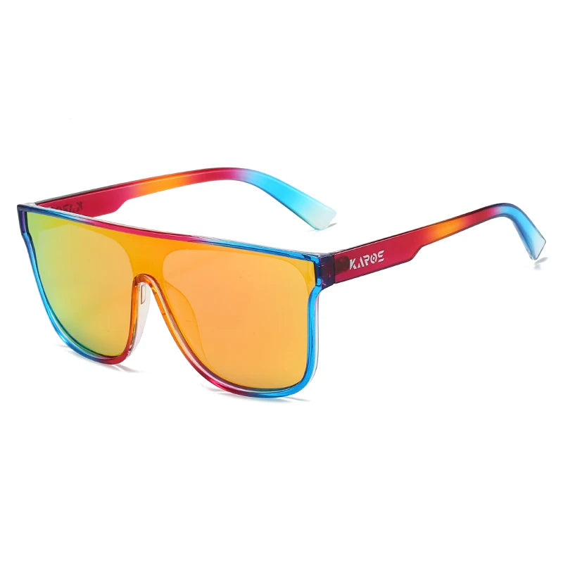 KAROS Polarized Sunglasses Men Women Fashion UV400 Eyewear Bike Cycling Fishing Driving Sun Glasses Outdoor Big Frame Sun Shades