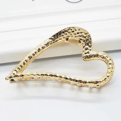 Fashion large Simple Wild Geometric Hair Claw For Women Girls Clamps Hair Crab Metal Women Hair Clip Claw Accessories Headwear