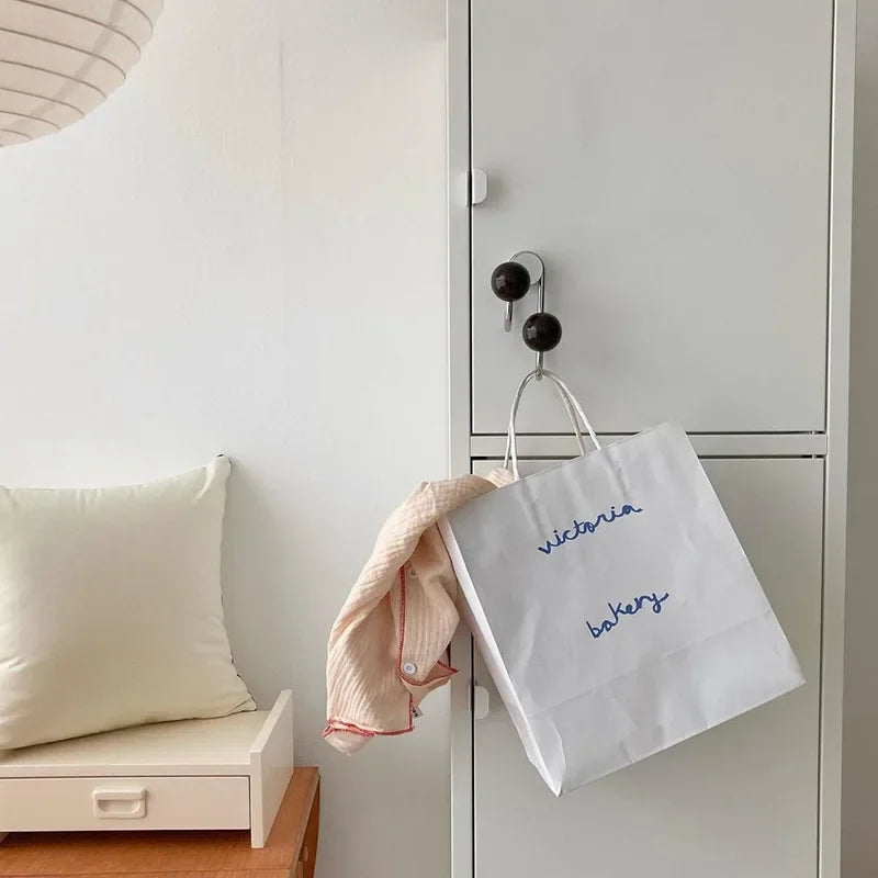 Kreative Magnethaken, stanzfreie Aufbewahrungsmagnethaken, klopfsichere Haushaltsmagnethaken, Kühlschrankmagnet-Doppelhaken 