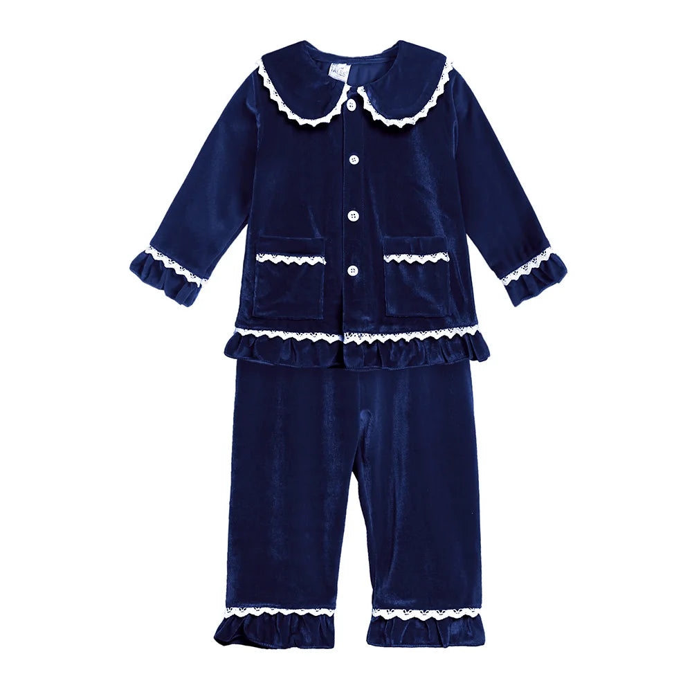 Children Christmas pjs Pajamas Sleepwear Baby Bathrobes Bath Kids Girl Boy Room Dressing Gown Clothing Housecoats Home Nightwear
